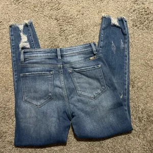 Kancan 27/7 Women’s Distressed Blue Jeans thumbnail 2