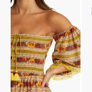 NWT Anthropology Barok‎ Paris Puff Sleeve Dress size Small $199 thumbnail 4