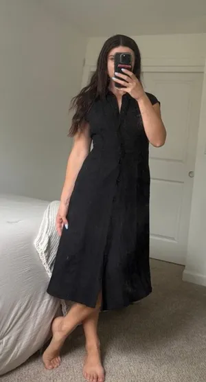 Boutique Poplin dress size 6 thumbnail 1