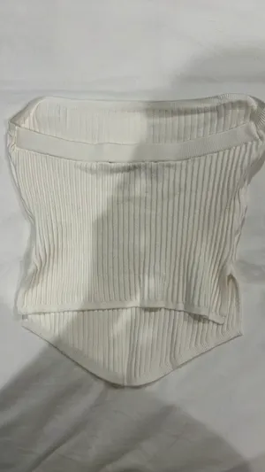 White Fox Boutique Fair And Square Knit Bustier Slow Jams Knit Mini Skirt Off-White Set thumbnail 7