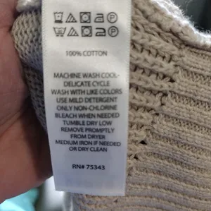 short sleeve cotton sweater thumbnail 5