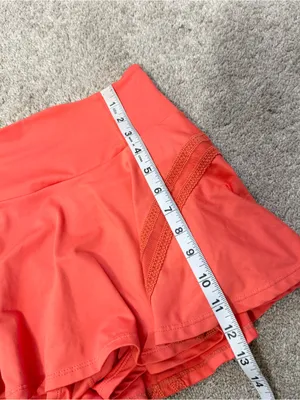 Free People Movement Women’s Pleats & Thank You Skort Skirt in Electric Sunset M thumbnail 13