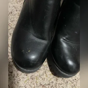 Refresh Black Boots booties heel size 8 thumbnail 6