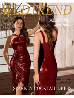 NEW Wedtrend Sparkly Halter Formal Cocktail Dress Midi Shimmer S thumbnail 2