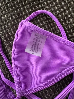 Kulani Kinis Triangle Bikini Top Double String thumbnail 2