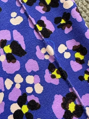 Anthropologie Maeve The Margot Kick Flare Crop Pant Purple Floral Size XXS thumbnail 8