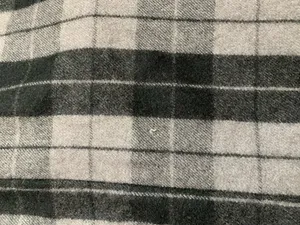 POL long-sleeve gray and black flannel button-up shirt/dress Medium thumbnail 9