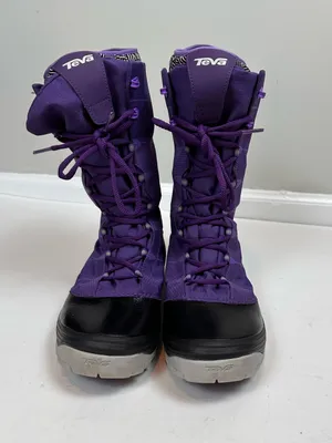 Teva Jordanelle 1003017 Waterproof Thinsulate Snow Boots Purple Women 9.5 thumbnail 4