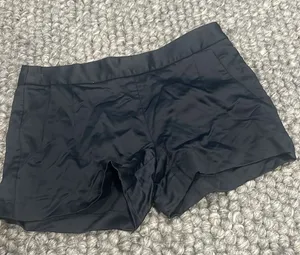 Theory Navy Wool Blend‎ Micro Shorts Size 2 thumbnail 1