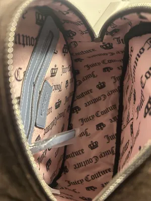 Juicy Couture New Love Chapter Backpack in Chocolate Velour thumbnail 7