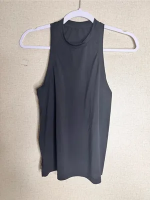 lululemon athletica Blue and Black Scoop Neck Active Tanks thumbnail 2