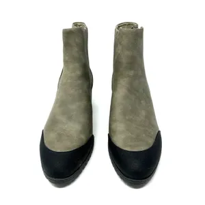 Dr. Scholls Shoes Size 9.5 Boots Tan Suede Side Zip‎ Comfort Round Toe Winter thumbnail 9