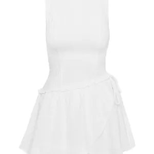 Princess Polly Cosie Mini Dress White thumbnail 5