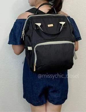 Maydolly Baby Girl or Boy Waterproof Travel Diaper Backpack Bag thumbnail 2