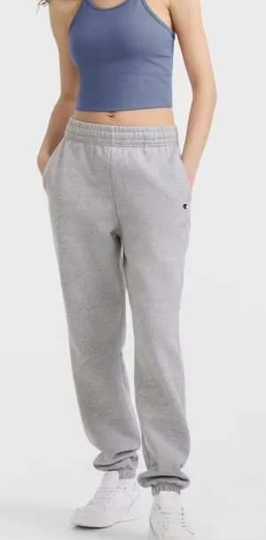 Champion Light Gray Fleece Jogger Sweatpants thumbnail 1