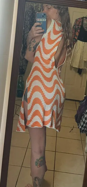 Orange Beach Coverup thumbnail 1