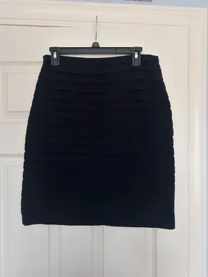 Larry Levine Pencil Skirt Black thumbnail 5