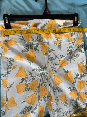 We The Free Yellow Floral Boot Cut Pants thumbnail 9