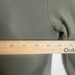 nuuds Bodysuit Women's Long Sleeve Crew Neck Thong Snap Base Layer Green Size S thumbnail 4