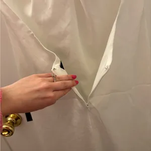 Lulus Beyond Classy White Satin Halter Midi Dress Size Large Bridal Bachelorette thumbnail 9
