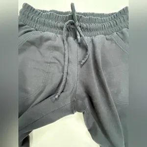 Free People Movement Black Slim Track Joggers thumbnail 5