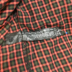 Zara Women Over Sized Long Sleeve Christmas Plaid Pocket Red M thumbnail 9