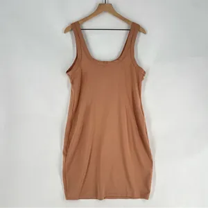 YITTY Body Butter Tank Dress in Brown Sugar Nude‎ Stretchy Scoop Neck Size XXL thumbnail 11