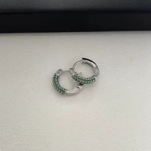 14mm Small Hoop Earrings for Men Women Streetwear Hip Hop Punk Unisex Style thumbnail 2
