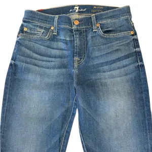 EUC 7 For All Mankind The Ankle Skinny Jeans Size 28 thumbnail 2