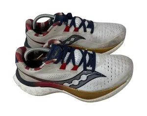 Saucony Endorphin Speed 4 'Boston Marathon' Athletic Running Sneakers Womens 6.5 thumbnail 1