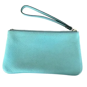 Kate Spade Chrissy Berkshire Wristlet Purse Wallet Blue Leather thumbnail 5