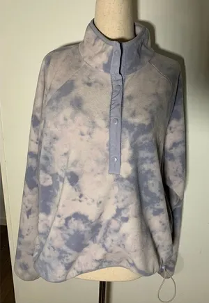 Hollister large tie-dye sweater/fleece thumbnail 1