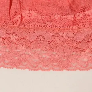 Free People NWT Scalloped Lace Bandeau in Pink Lemon Size Small thumbnail 6