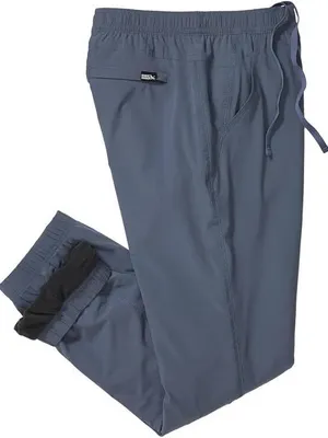 Eddie Bauer Slate Blue Drawstring Joggers thumbnail 1