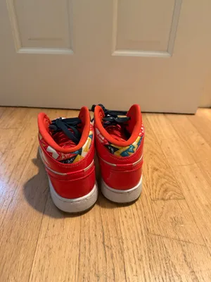 Nike Jordan Red Sneakers thumbnail 2