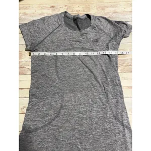 Lululemon Swiftly Tech Short Sleeve Athletic Shirt Size 8 Heathered Gray thumbnail 5