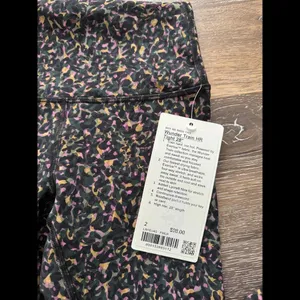 Lululemon Wunder Train High Rise 28” Fluctuate Micro Pink Size 2 NWT thumbnail 4