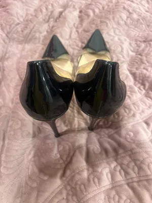 Steve Madden Transparent Panel Pointed-Toe Stiletto Heels - Black thumbnail 3