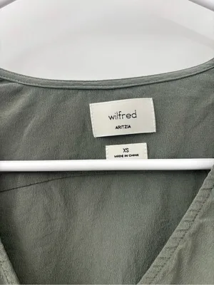 Aritzia Wilfred Suzette silk blouse thumbnail 7