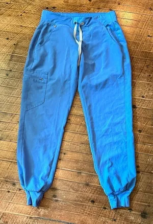 Figs blue XS technical collection medical scrub pants thumbnail 1