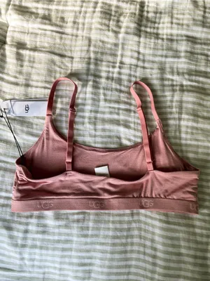 New UGG Gwendolynn Bralette Size Small Sand Unlined Scoop Neck thumbnail 5