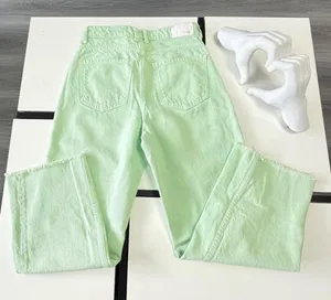 🌿 Not Your Average Blue Denim! 💚 Zara Mint Wide Leg Jeans (US 2 / EUR 34) thumbnail 3