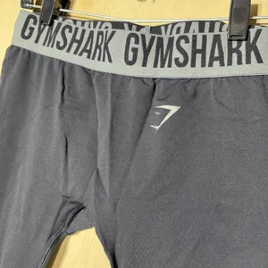 Gymshark Compression Leggings Women's Medium Black Gray Workout‎ Pants thumbnail 2