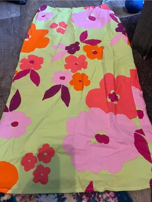 Sabo skirt floral print print midi skirt size 4 thumbnail 6