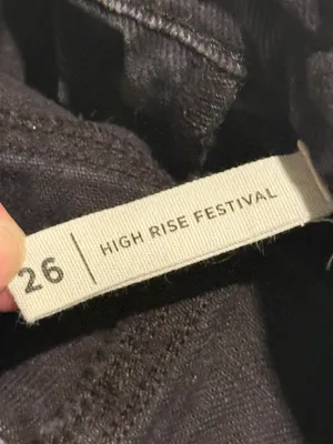 PacSun High Rise Festival Short Black thumbnail 3