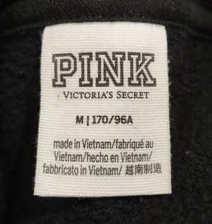 Pink pullover hoodie/sweatshirt thumbnail 3