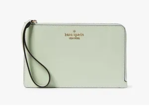 Kate Spade Medium Wristlet in Light Olive thumbnail 1