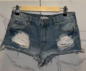 Forever 21 Distressed jean shorts size 30 thumbnail 1