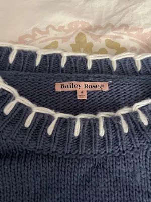 Bailey rose bow sweater Blue Size M thumbnail 2