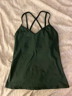 Green Workout Top Size M thumbnail 1